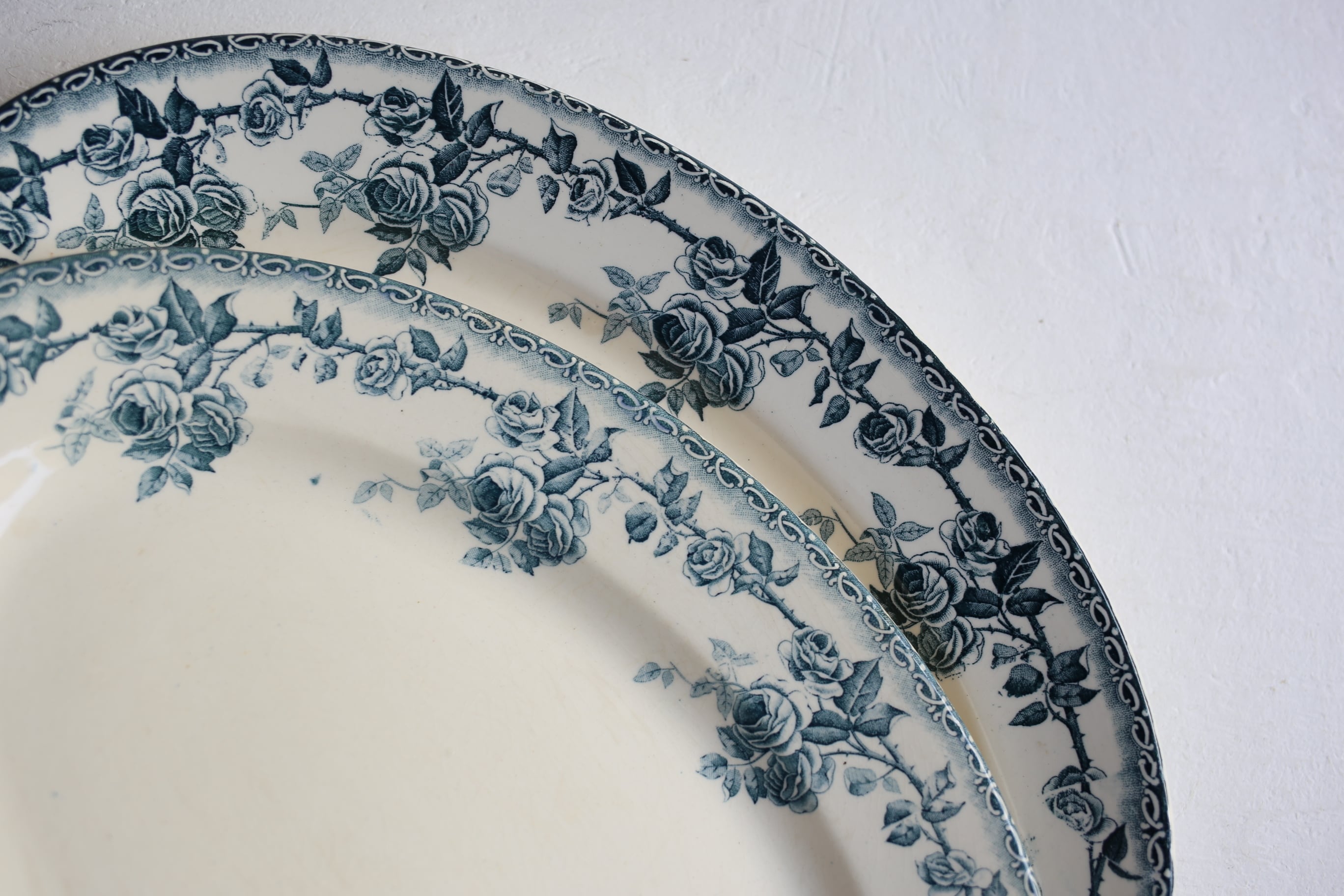 フランス アンティーク Choisy le Roi ショワジールロワ オーバル