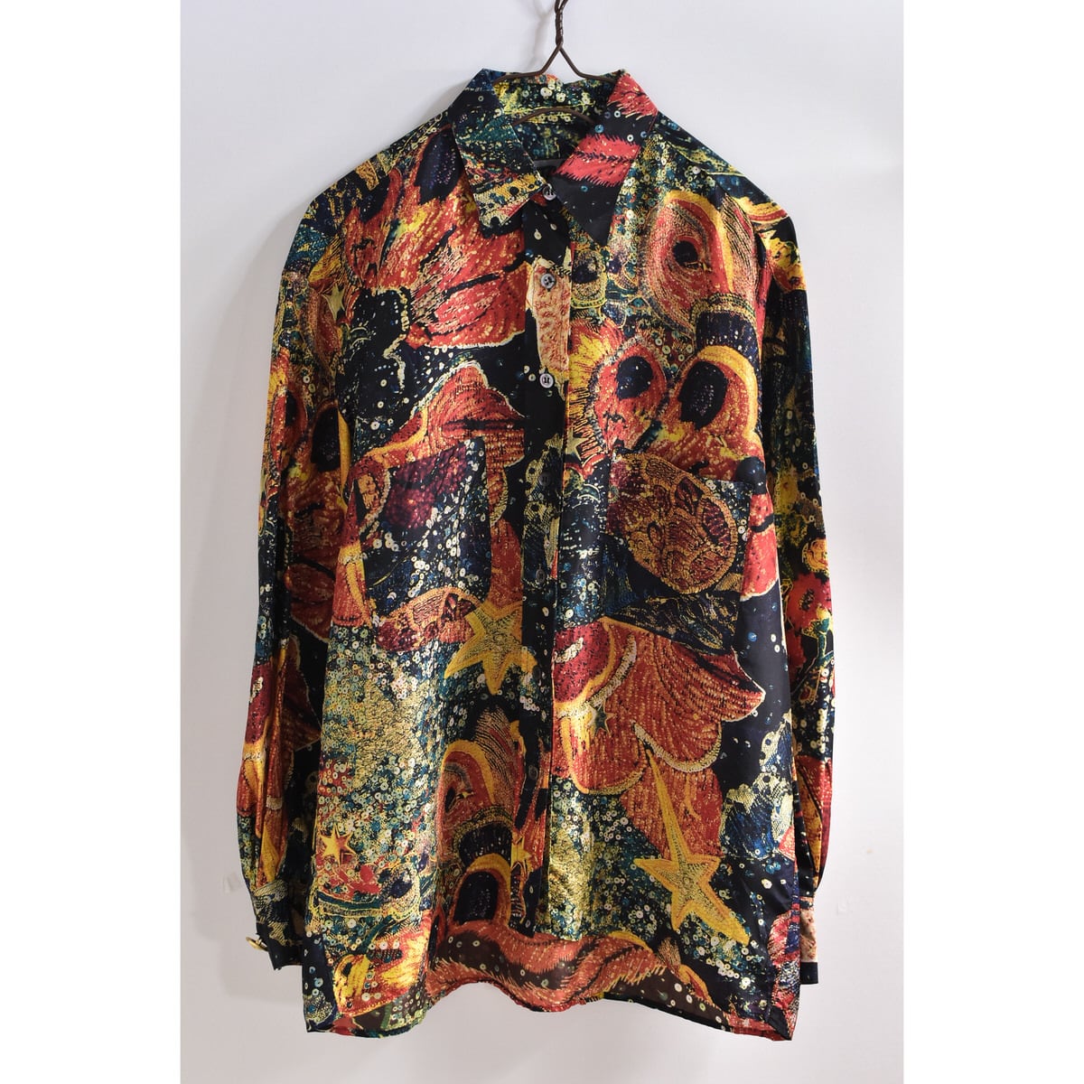 90s イタリア製 oaks by FERRE オークス・バイ・フェレ スパンコール