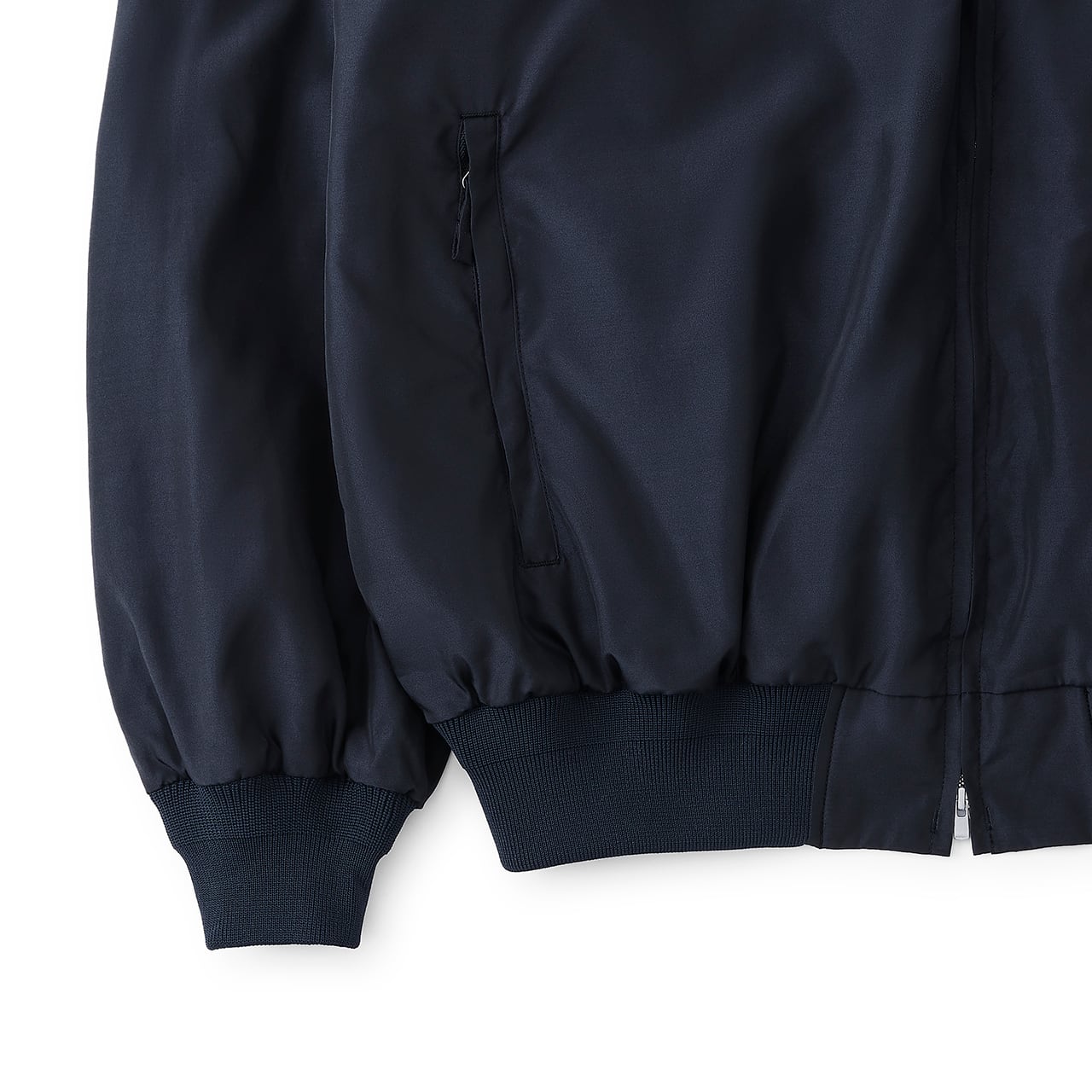 everyone nylon silk track jacket (NAVY) | everyone
