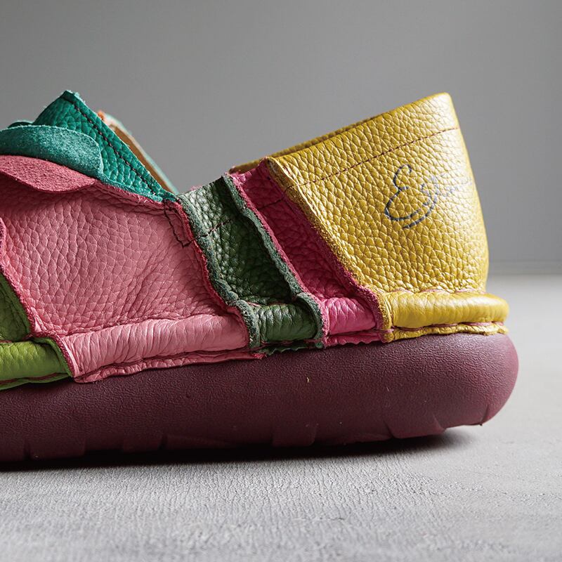 Estacion エスタシオン カラフルレザースリッポン TGE589 | CLAIR-U