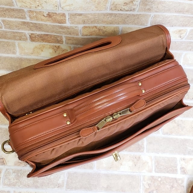 オールドコーチ ☆ ターンロック 2WAY ブリーフケース A4OK キャメル