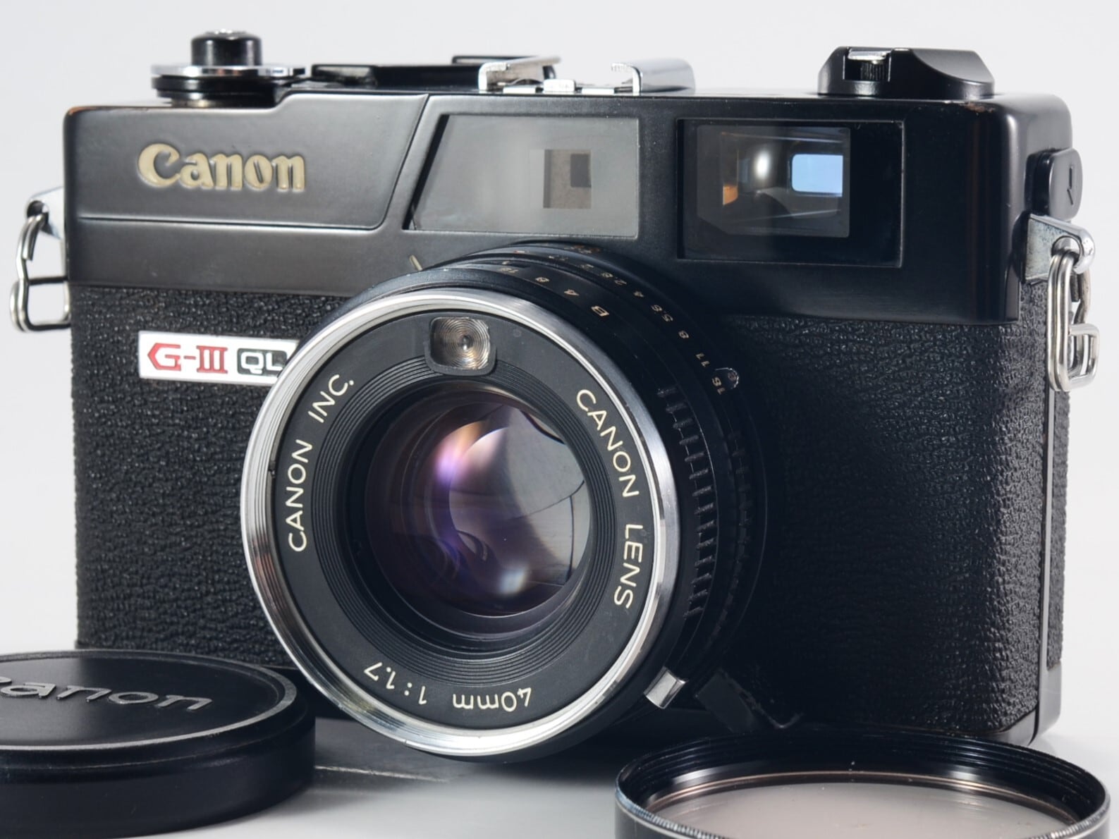 Canon Canonet QL17 GIII G3 ブラック / 40mm F1.7 レンジファインダー