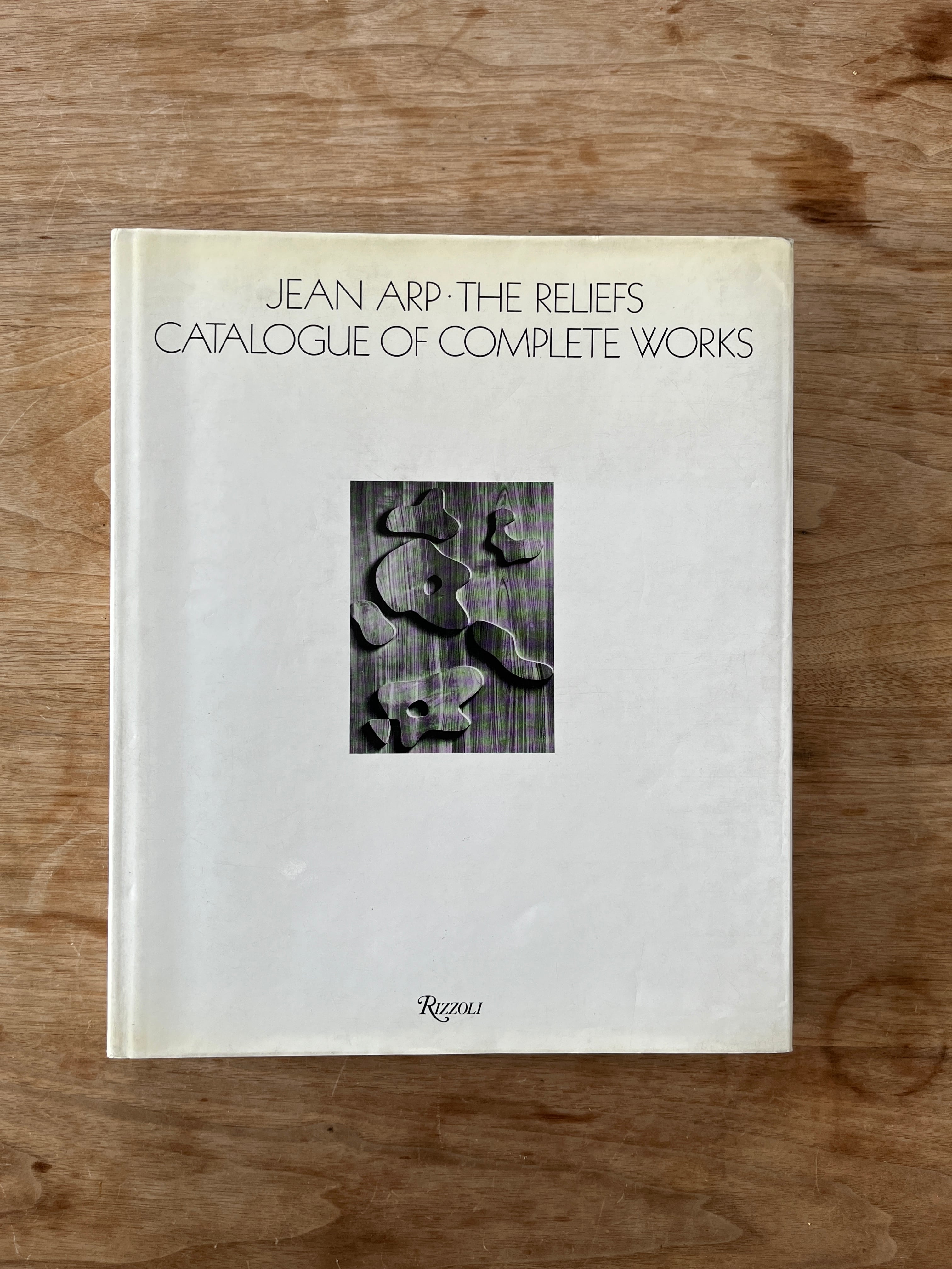 Jean Arp, The reliefs catalogue of complete works | NF ARTBOOKS