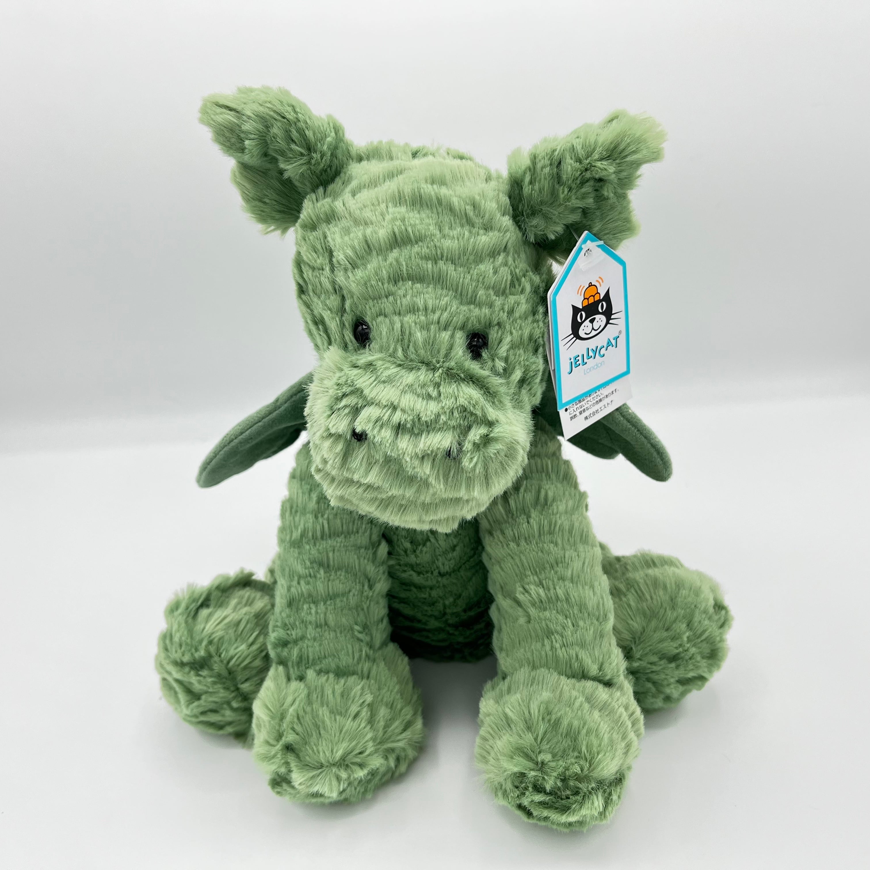 Jellycat Fuddlewuddle Dragon （Medium） ぬいぐるみ ドラゴン