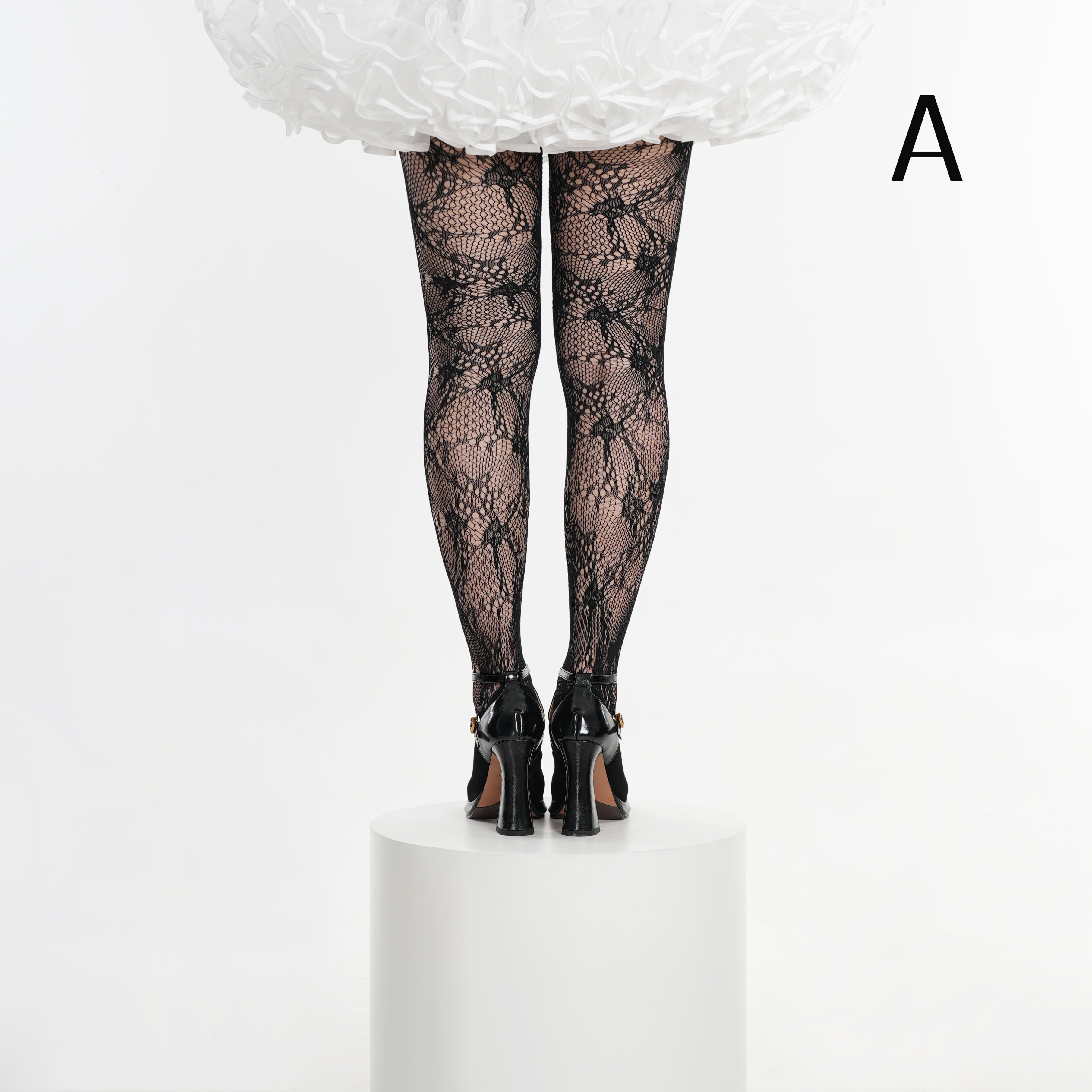 ラッセルレース編みタイツ | HoshibakoWorks