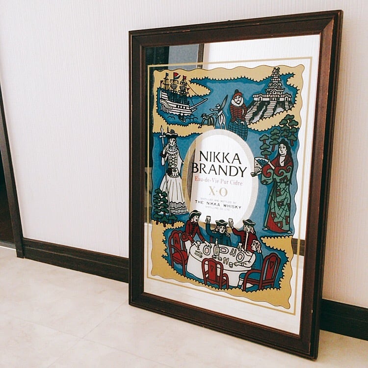 ニッカウヰスキー レトロ パブミラー | レトロ雑貨 チェリッシュ