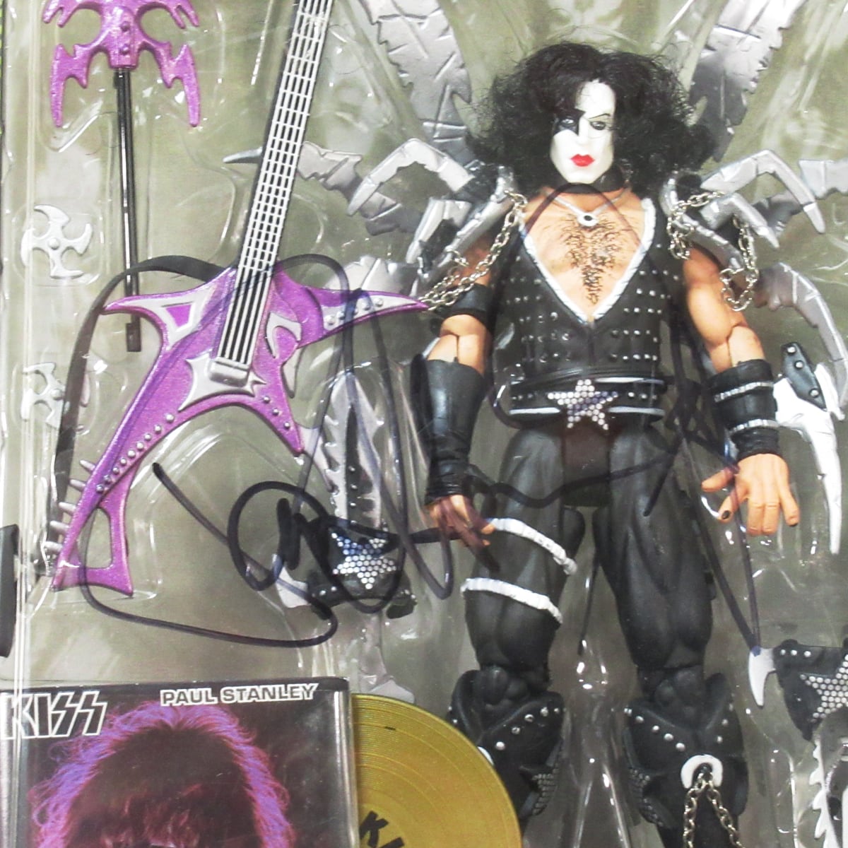 直筆サイン入り】キッス KISS ポール・スタンレー・フィギュア | ROCK