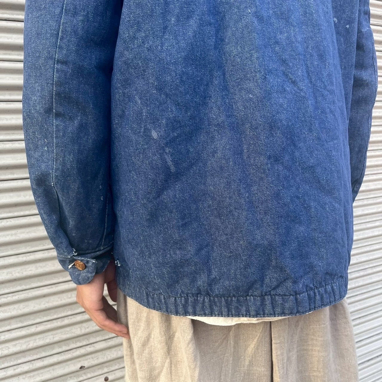 60s USA製 BLUE BELL ヴィンテージ ラングラー デニム カバーオール 40