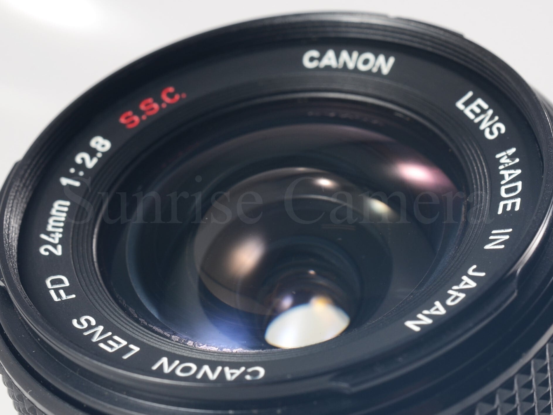 Canon FD 24mm F2.8 S.S.C. 整備済 キヤノン 単焦点広角レンズ (60027