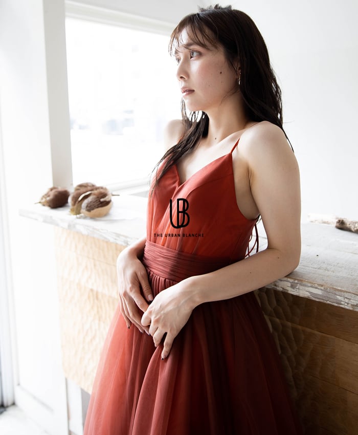 NEW】 【THE URBAN BLANCHE ORIGINAL 】 COLOR DRESS ウエディング
