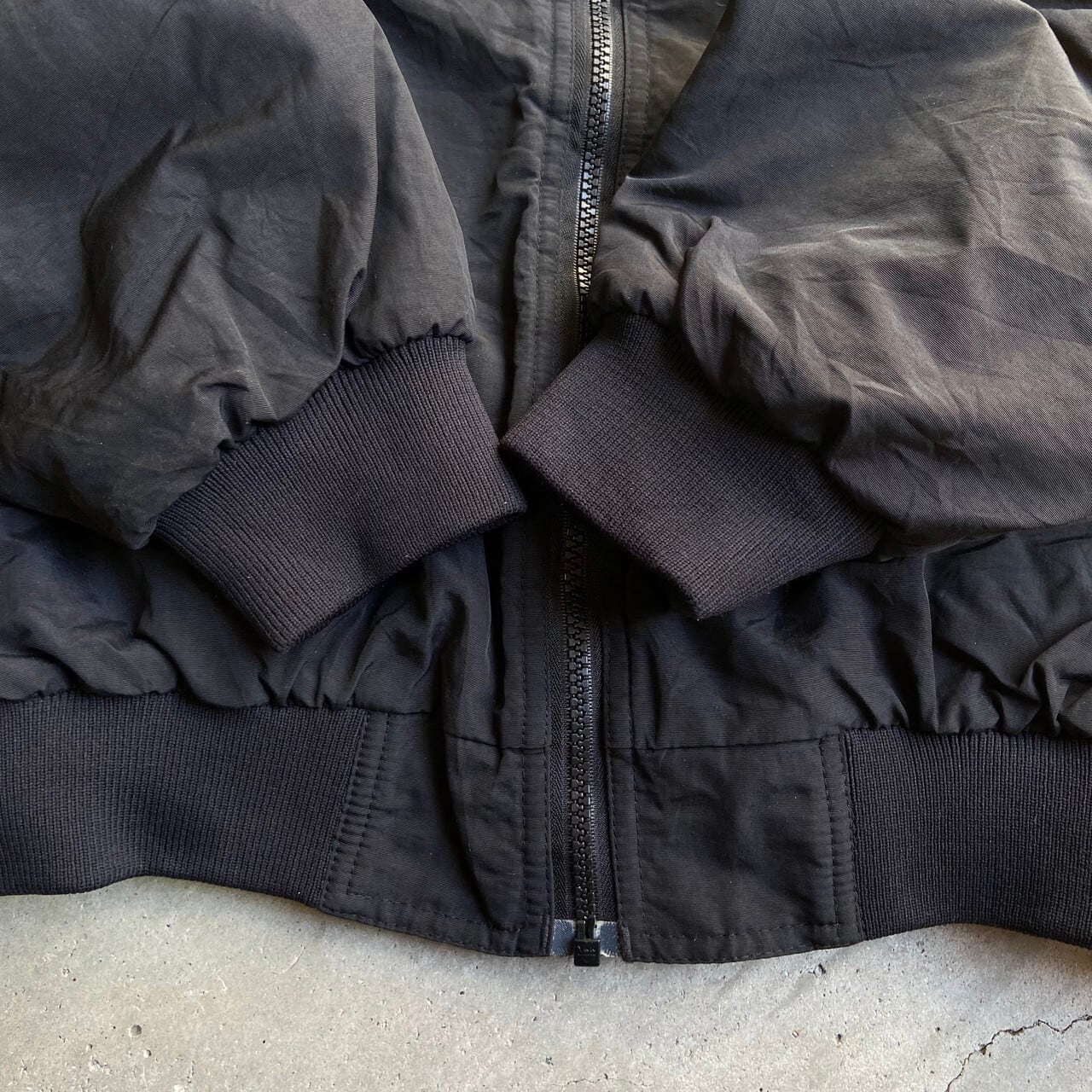 90年代 GAME Sportswear 企業ロゴ バック刺繍 ナイロンジャケット