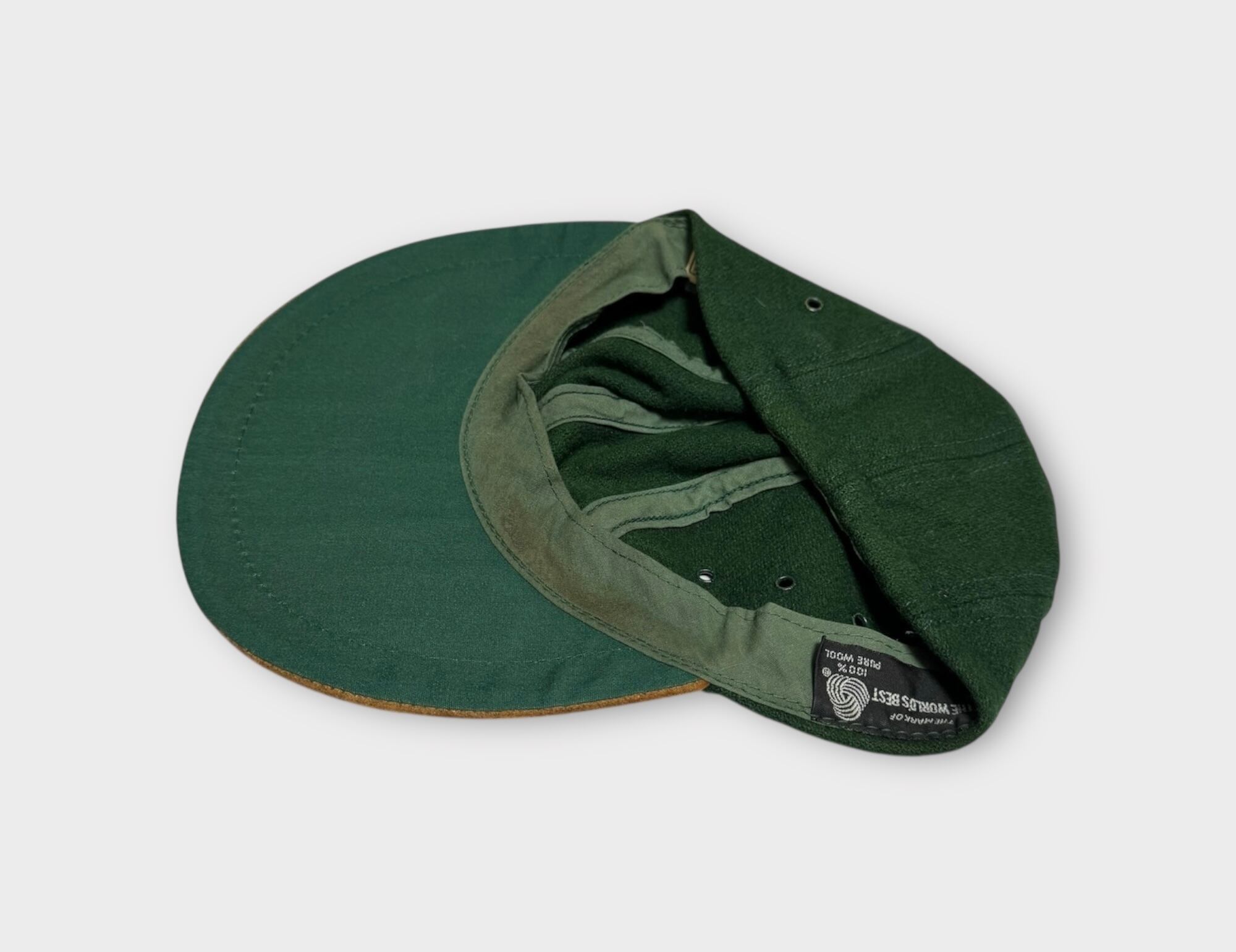 80's USA製 L.L.BEAN Wool×Buckskin Longbill Cap / L | Daily Dress