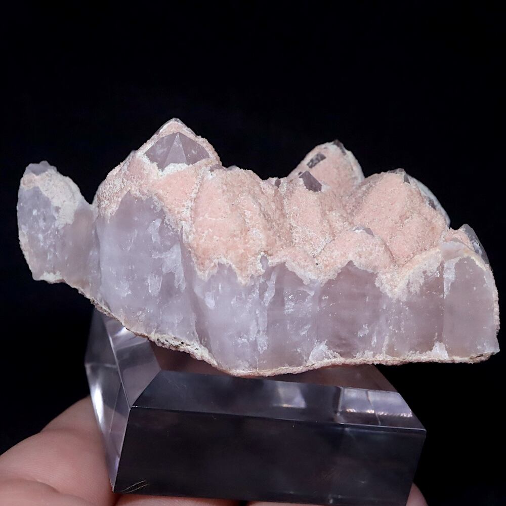 ロードクロサイト in クォーツ インカローズ 菱マンガン鉱 188.7g