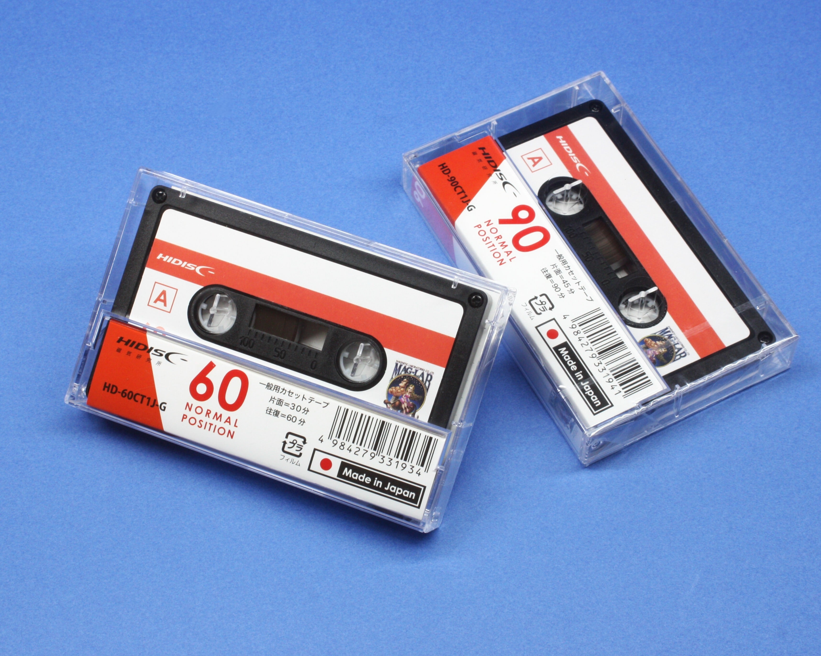 C60・HIDISC・ノーマルポジションカセットテープ・HD-60CT1J-G | 向実