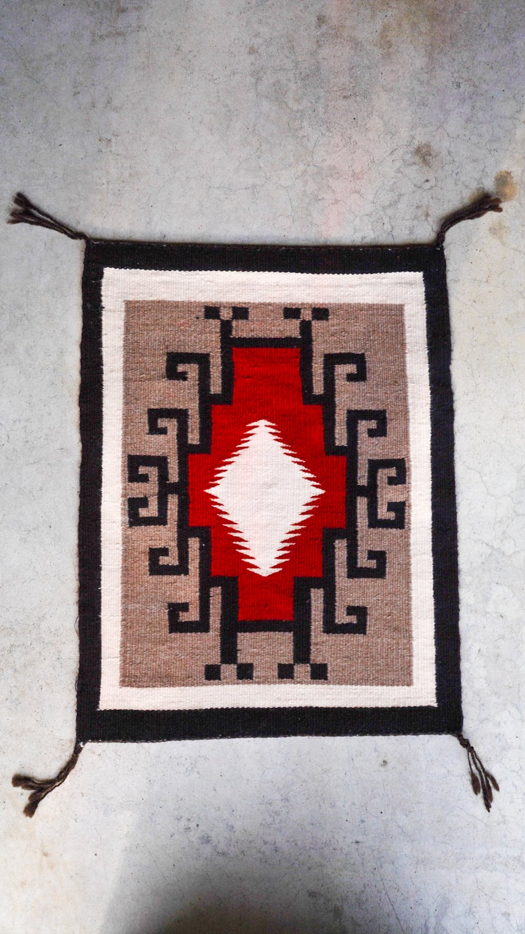 VINTAGE】ナバホ ラグ 《ネイティブアメリカン ウール マット