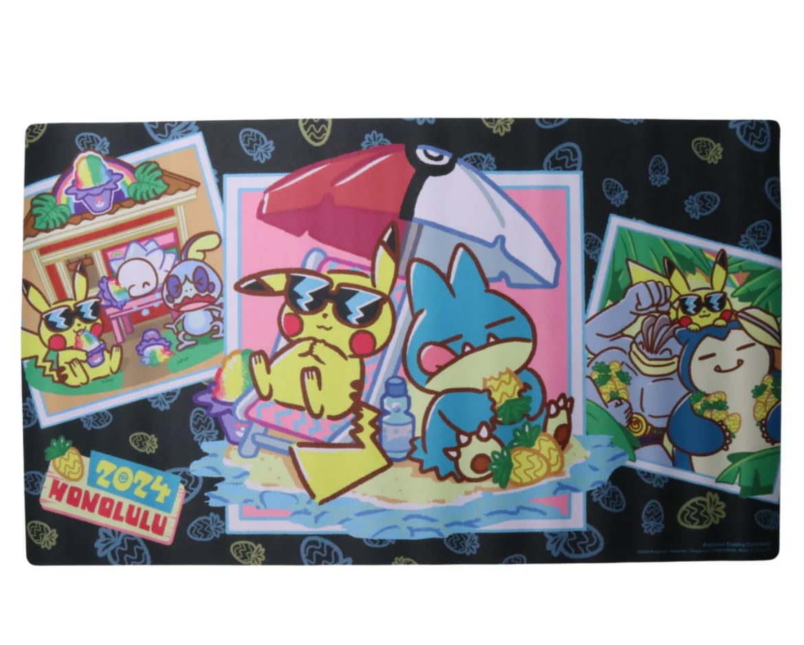 WCS2024 ホノルル 限定 ピカチュウ&ゴンベ プレイマット | ローリエ本舗