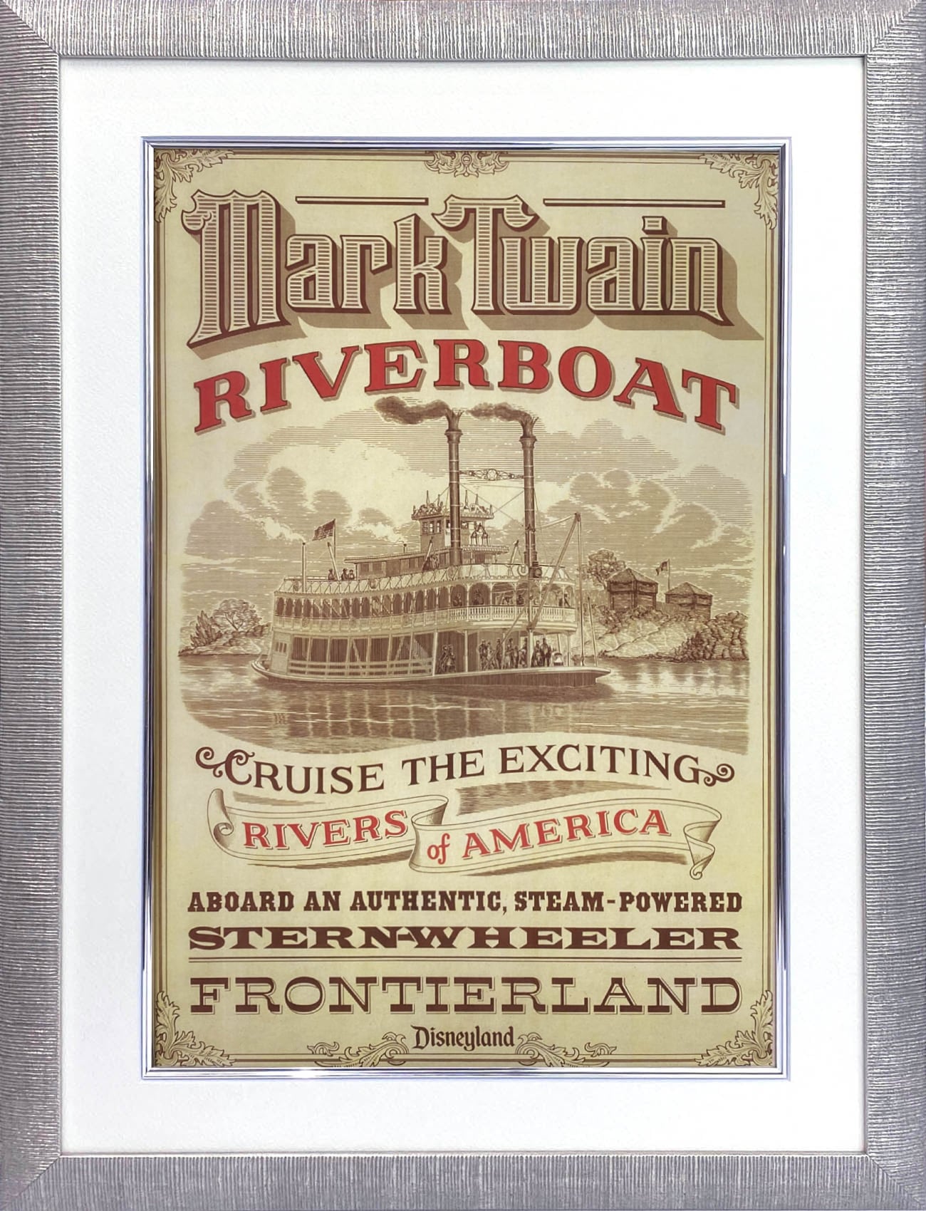 ディズニー テーマパーク「アドベンチャーランド/蒸気船マーク