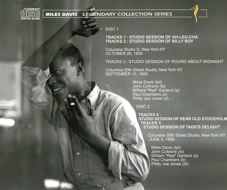MILES DAVIS / THE SESSIONS OF ROUND ABOUT MIDNIGHT (2CD) 未発表