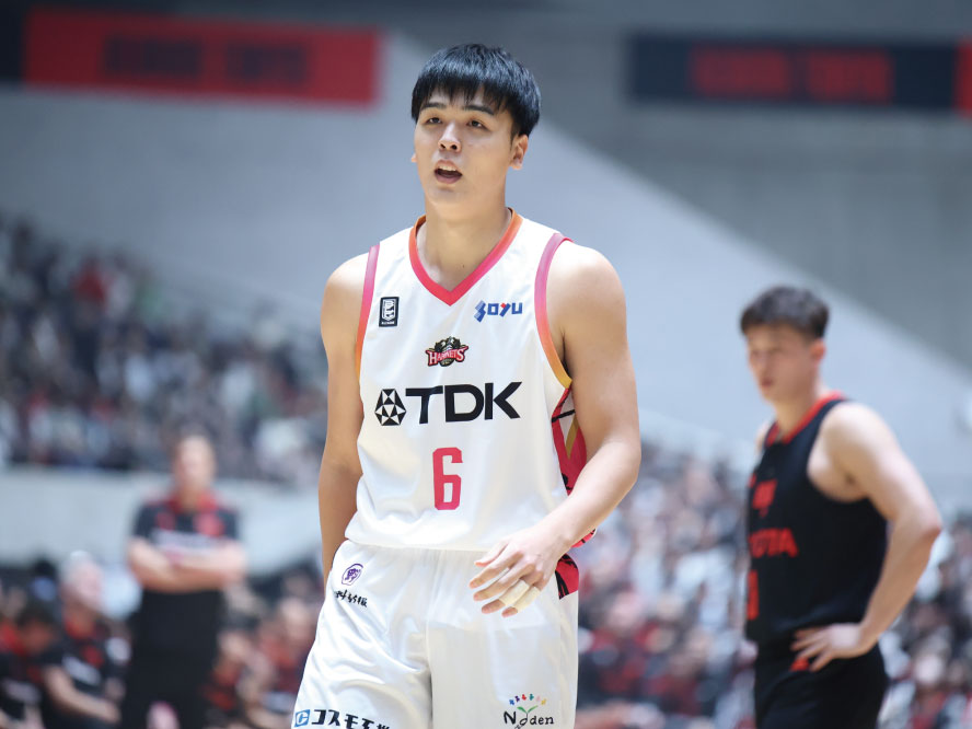 秋田ノーザンハピネッツでオールラウンダーとして躍動する赤穂雷太の