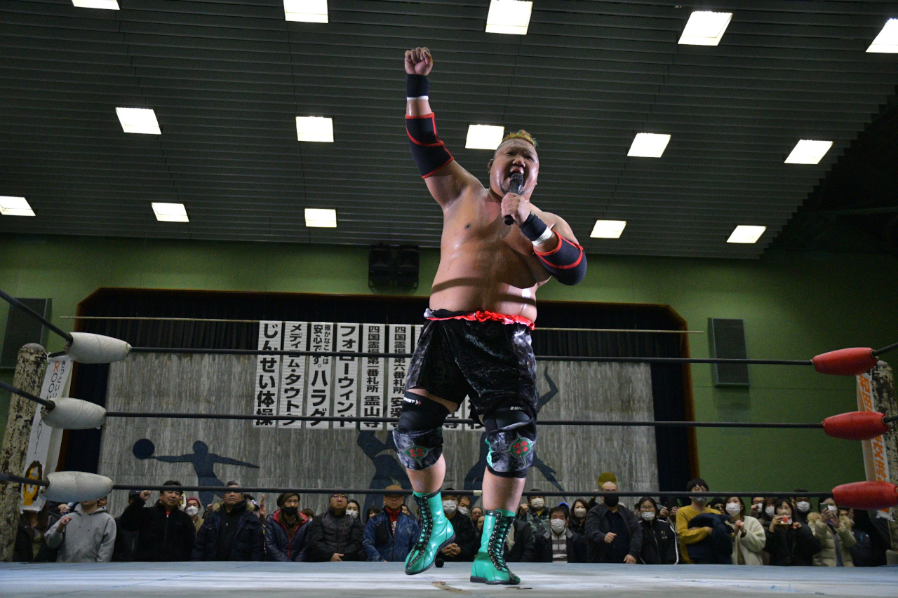 試合詳細】3・3 みちのくプロレス徳島大会 GAINAvs丸藤正道 新崎人生