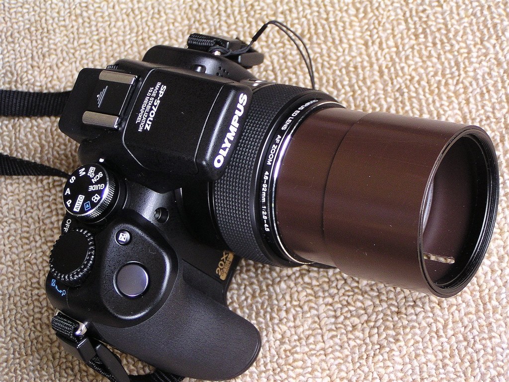 SP-570UZ用の伸縮自在レンズアダプターを試作しました。』 オリンパス