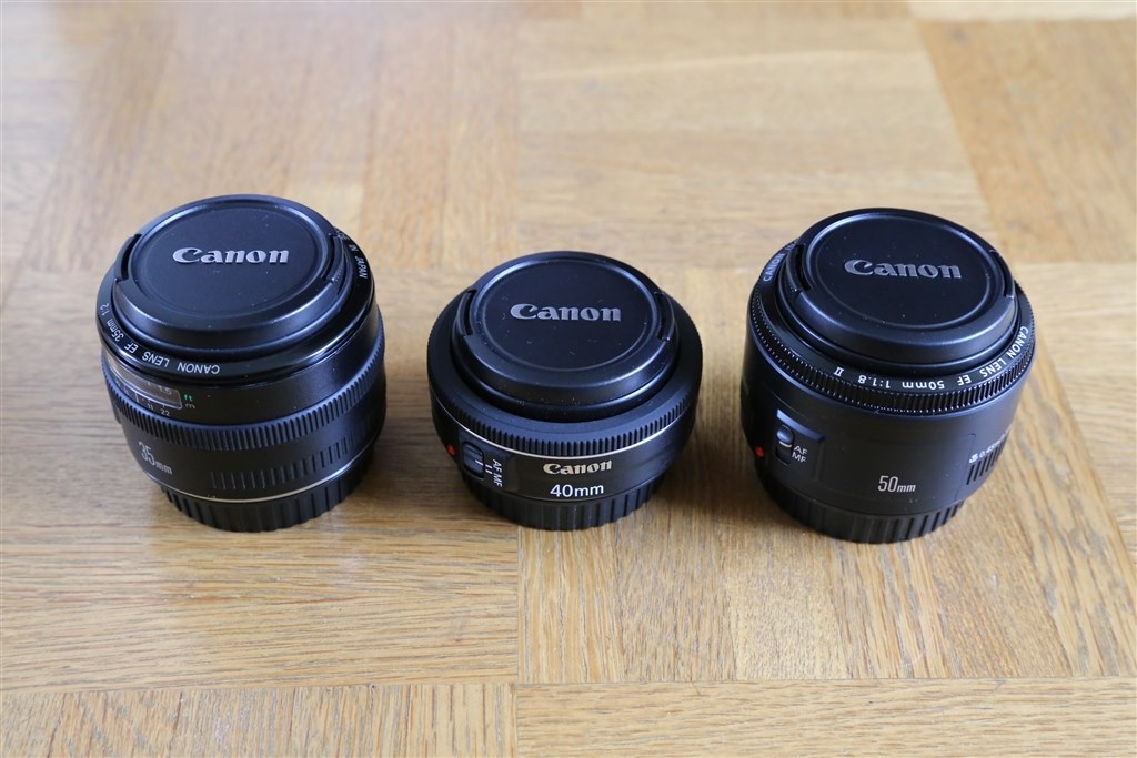 EF50mm F1.8 IIとの比較』 CANON EF40mm F2.8 STM のクチコミ掲示板