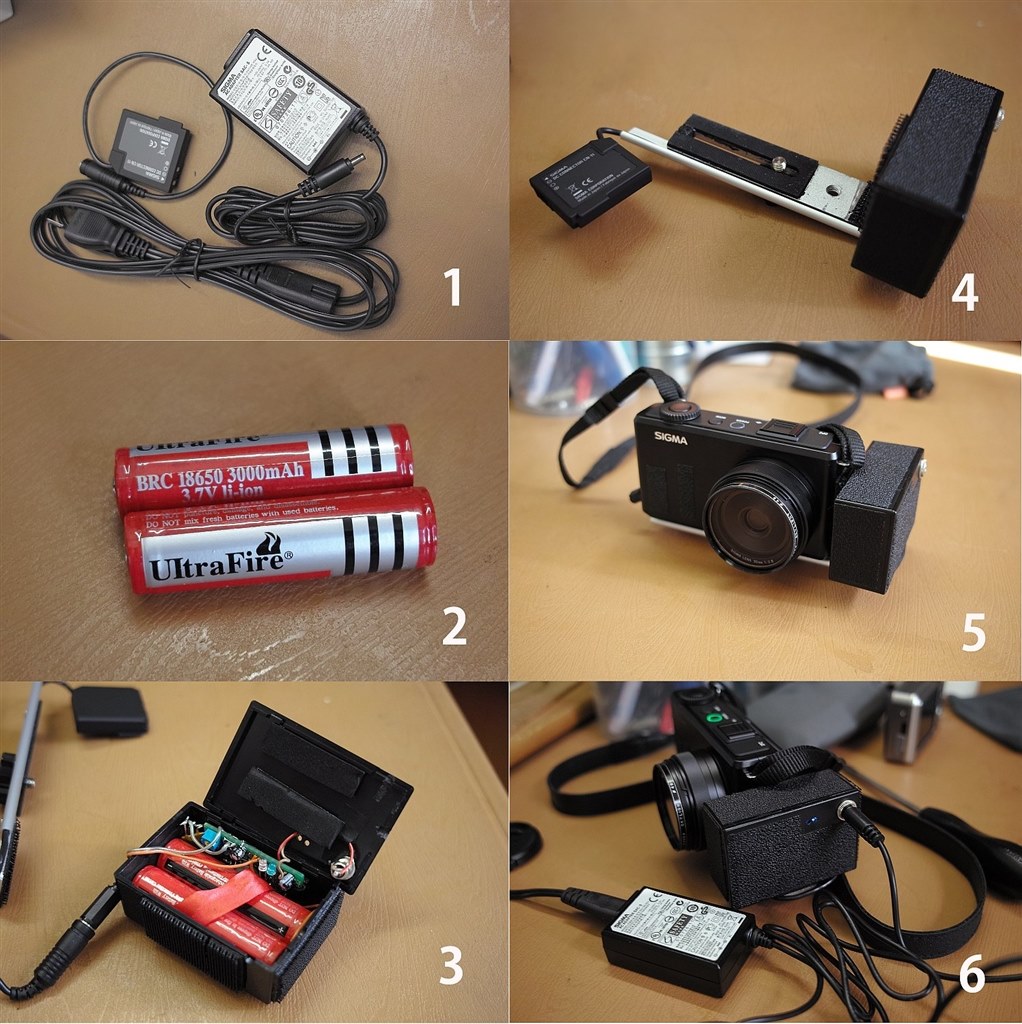 外付け大容量バッテリーの試作』 シグマ SIGMA DP2 Merrill のクチコミ