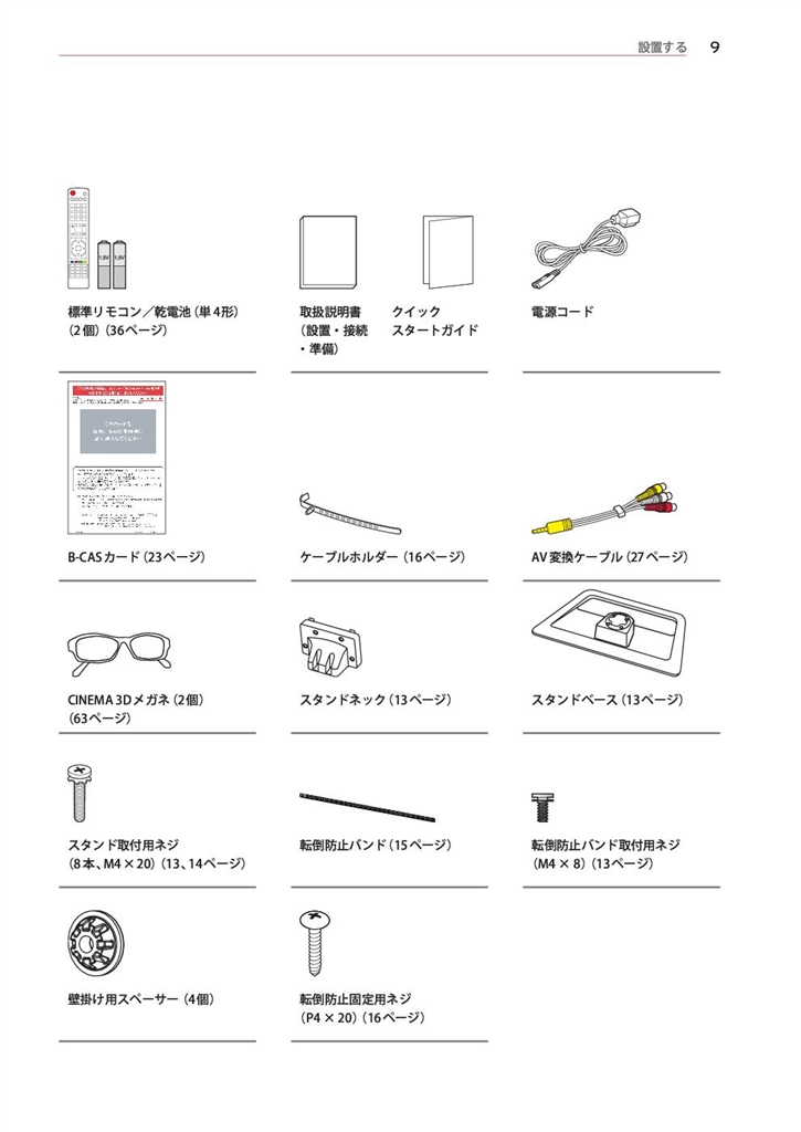 価格.com - 『LM5800の取扱説明書より』LGエレクトロニクス