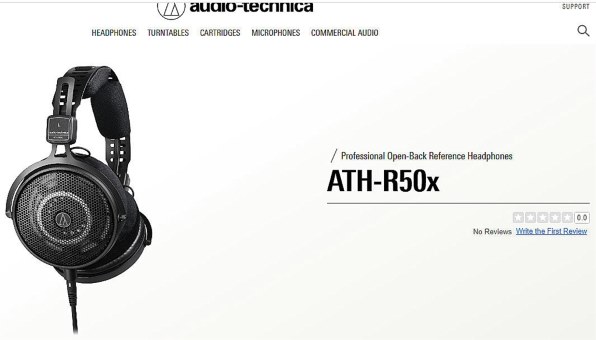 オーディオテクニカ ATH-M50x [ブラック] 価格比較 - 価格.com