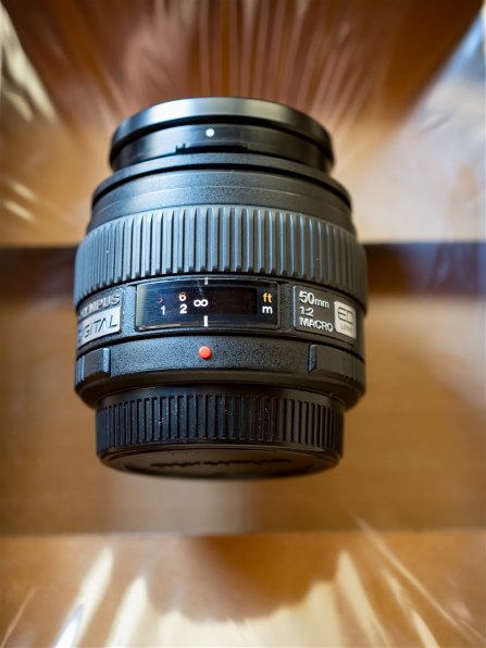 ピントリングのゴム』 オリンパス ズイコーデジタル ED 50mm F2.0