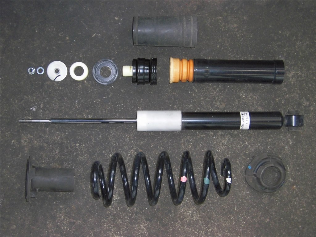 純正サスから車外品サスペンションキットへの交換』 ホンダ