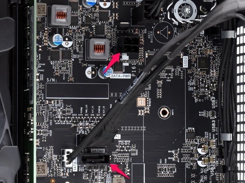 HDD増設用SATA電源について』 HP ProDesk 2 Tower G1a Ryzen 7 8700G