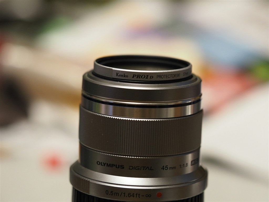 レンズフィルターについて』 オリンパス M.ZUIKO DIGITAL 45mm F1.8
