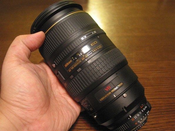 ニコン AI AF VR Zoom-Nikkor 80-400mm f/4.5-5.6D EDのクチコミ
