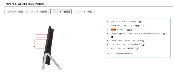 富士通 FMV ESPRIMO FH77/D3 FMVF77D3B 価格比較 - 価格.com