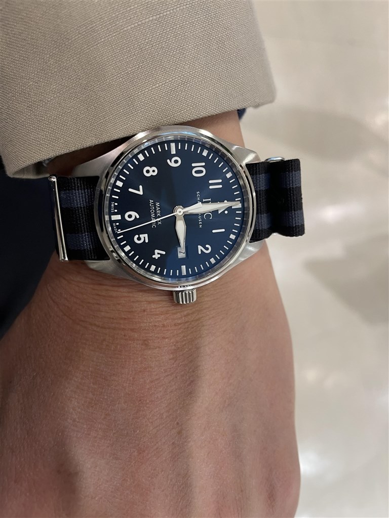 NATOベルト』 IWC パイロット・ウォッチ・マーク XX IW328203 の