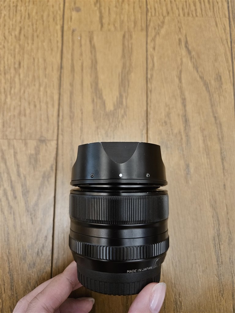 レンズフードが噛んで取れなくなりました』 富士フイルム フジノン