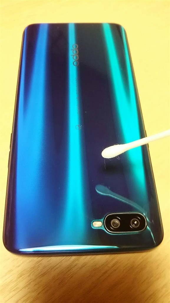 背面の素材と傷について』 OPPO OPPO Reno A 64GB SIMフリー の