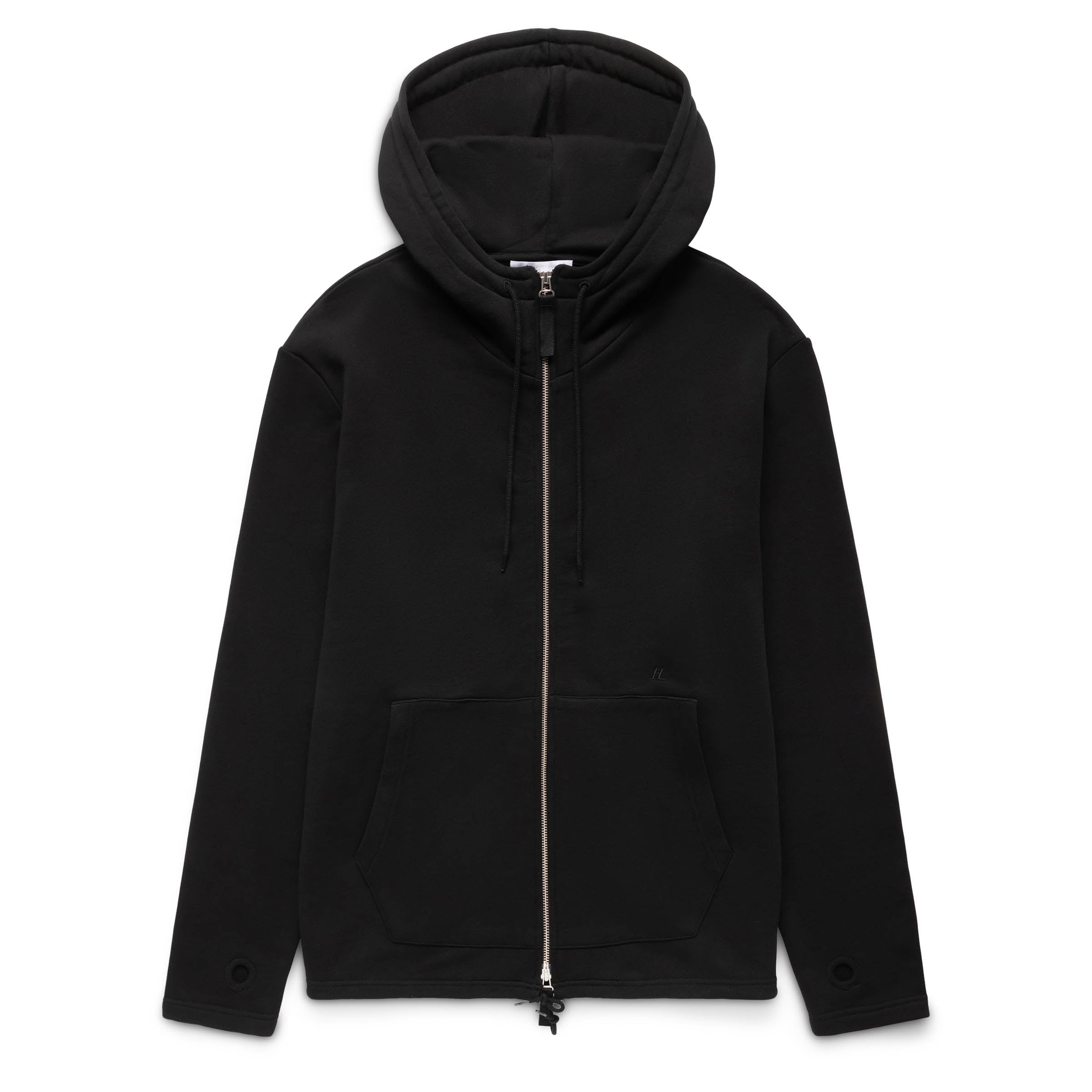 ZIP-UP HOODIE BLACK | Bodega
