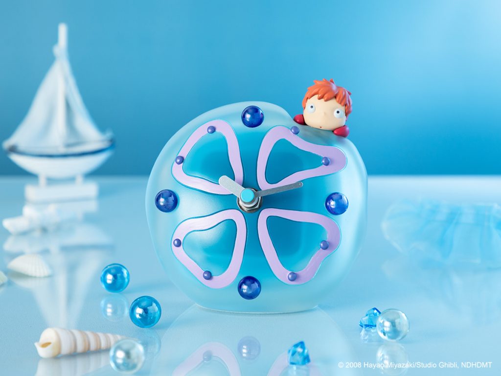 どんぐりばなし】vol.06「ポニョのクラゲ置時計」 - ジブリがいっぱい