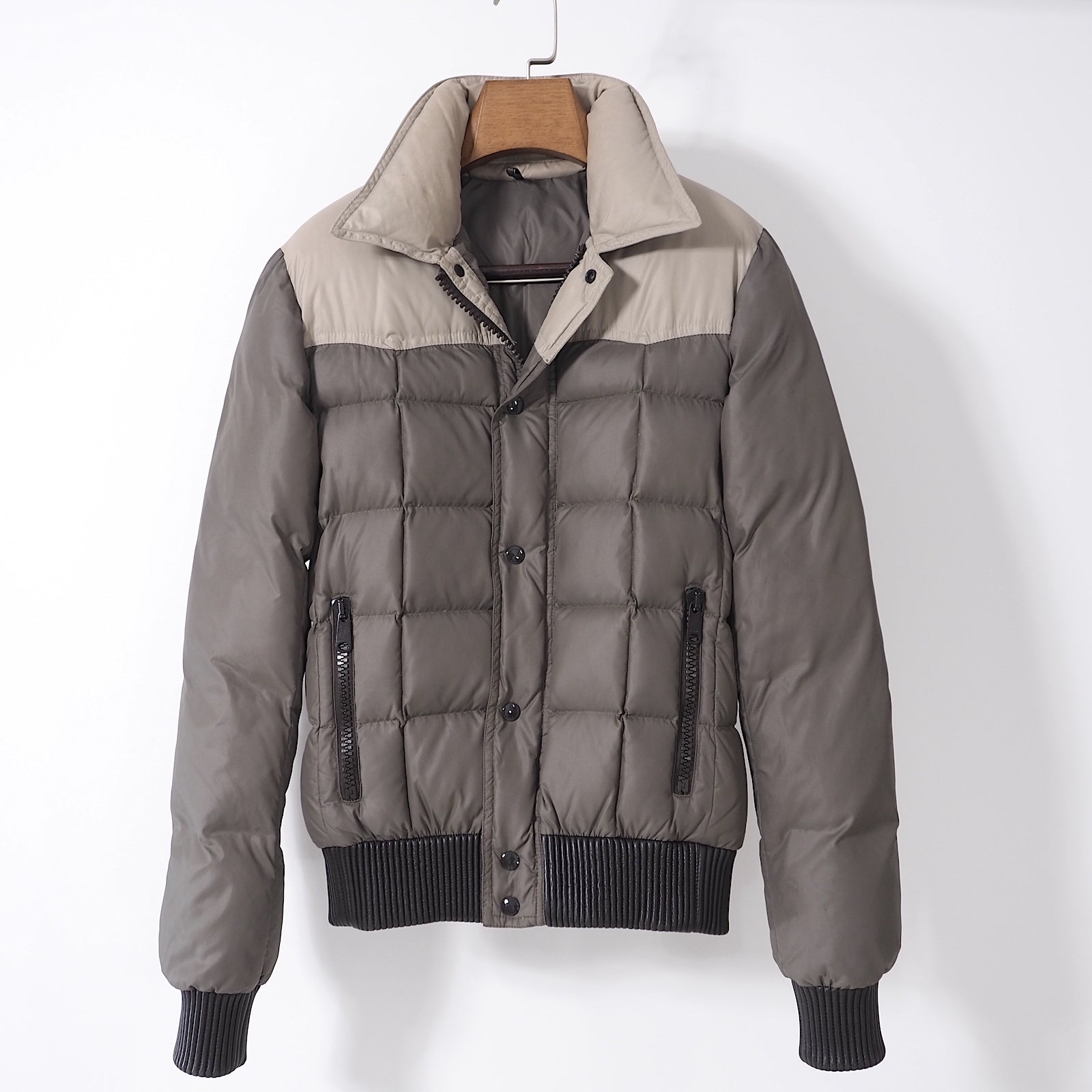 ディオールオム Dior Homme 05AW エディ期 ダウンジャケット 44 グレー