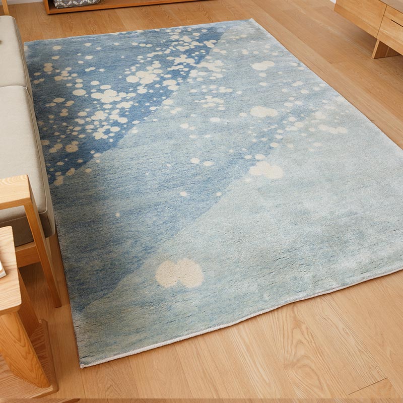 ウールの手織り絨毯 [ ハグみじゅうたん ] ておりPremium / HR4031