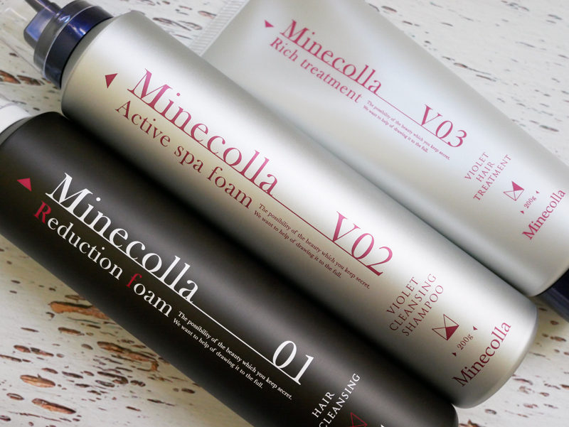 美髪ヘアケア ミネコラの紫シャンプー＆トリートメント限定販売！髪の