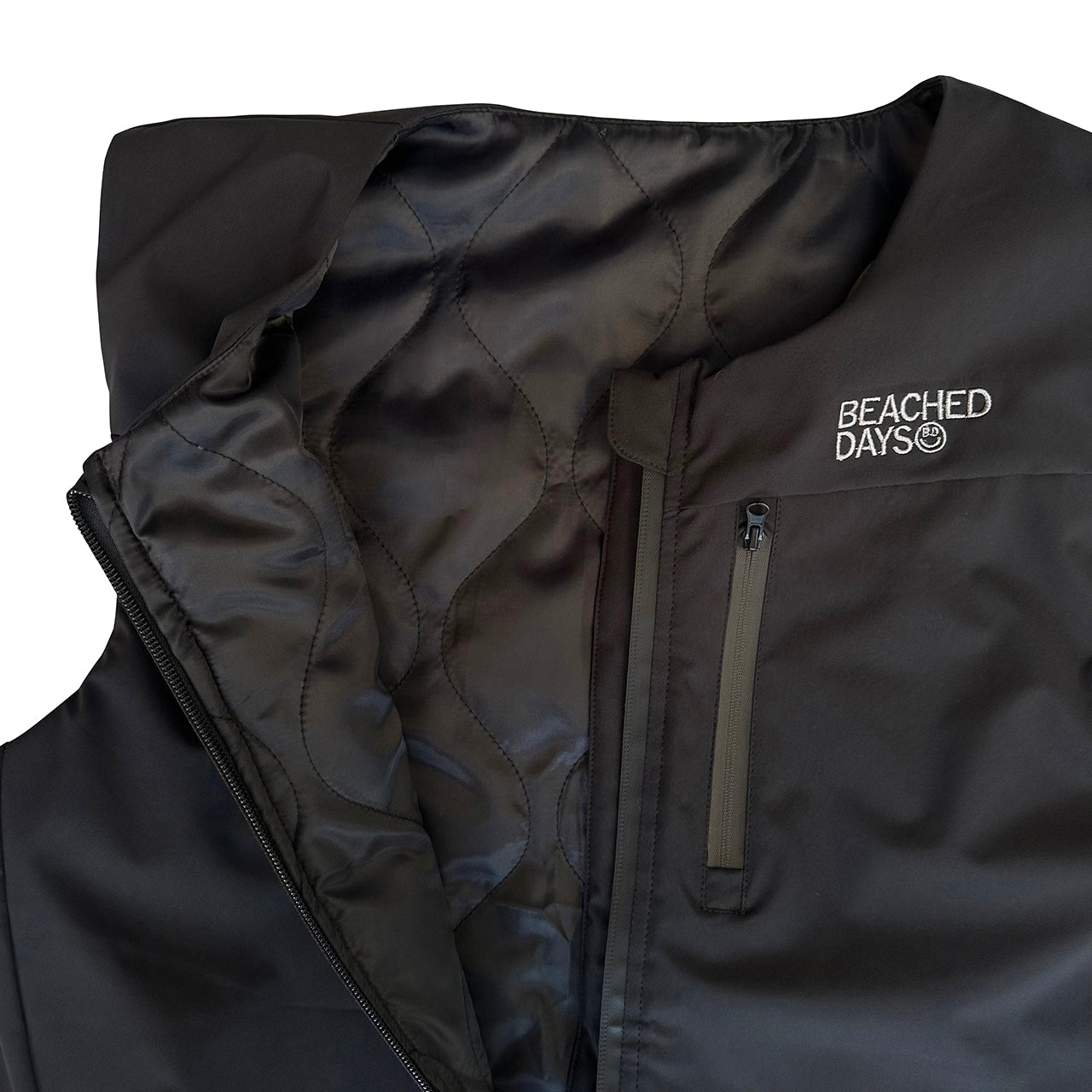 BDライトベスト ビーチドデイズ 公式 BEACHED DAYS メンズ 中綿ベスト