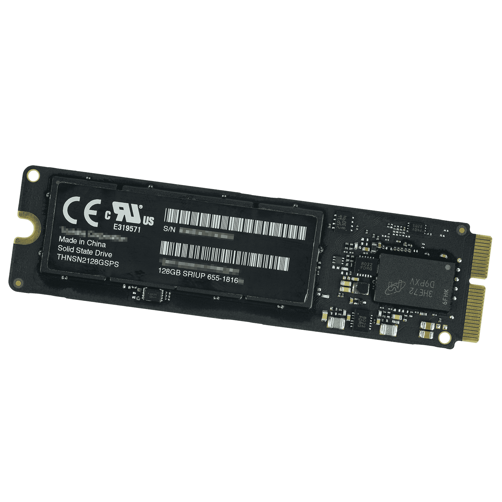 655-1837) 128GB SSD - MacBook Air 11″/13″ (Mid 2013-Early 2015)