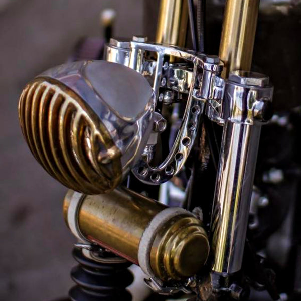 5インチブラスバードゲージヘッドライト – BEEP CUSTOM