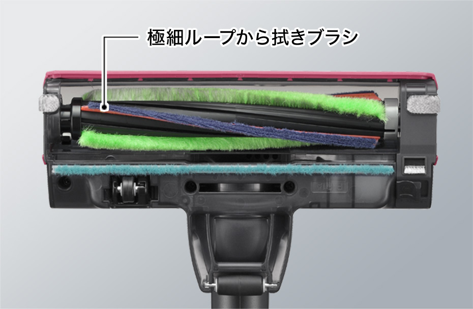 シャープ 自走式ブラシ搭載 紙パック式掃除機 EC-AP500 軽い