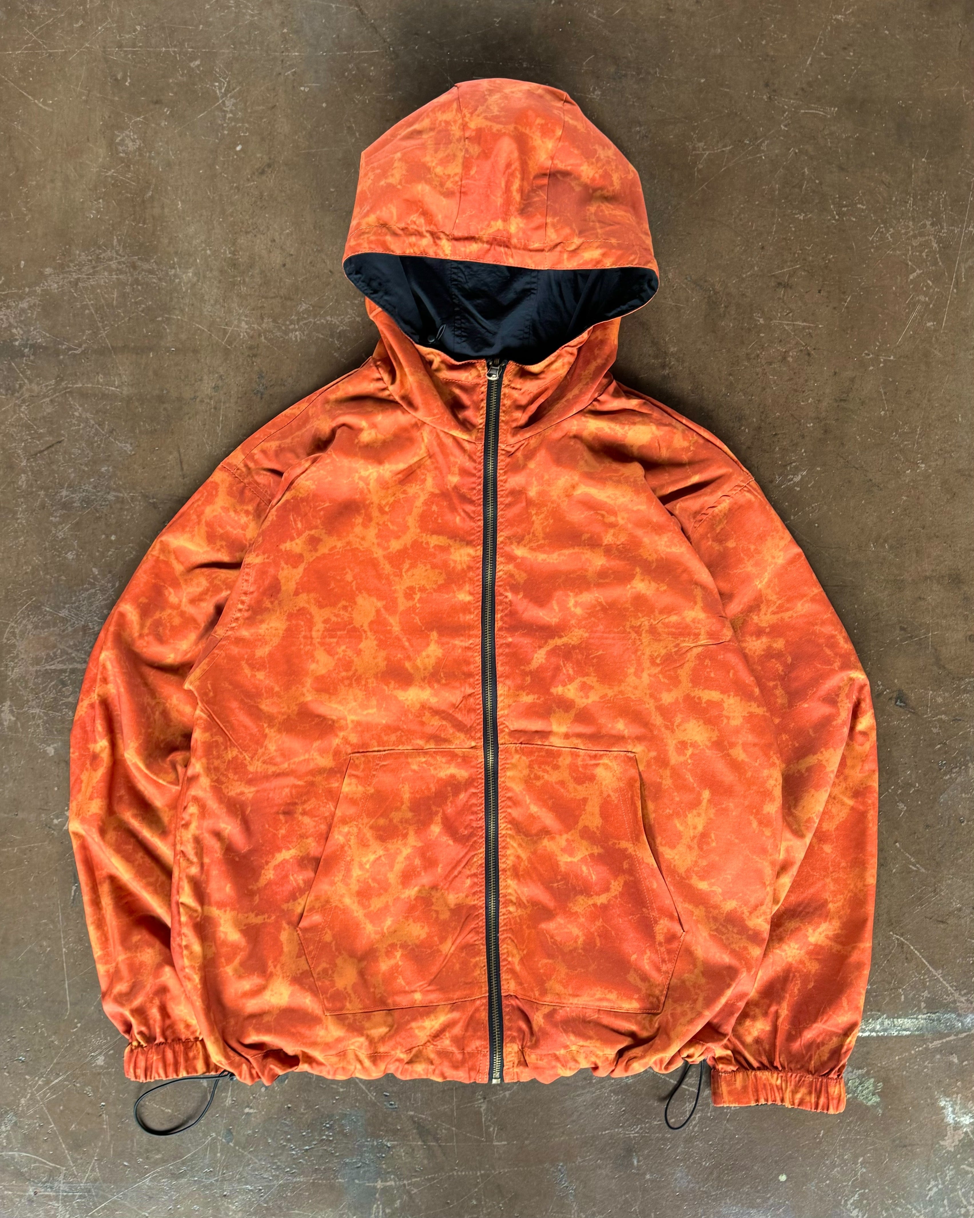 Reversible camo nylon jacket – BELVET