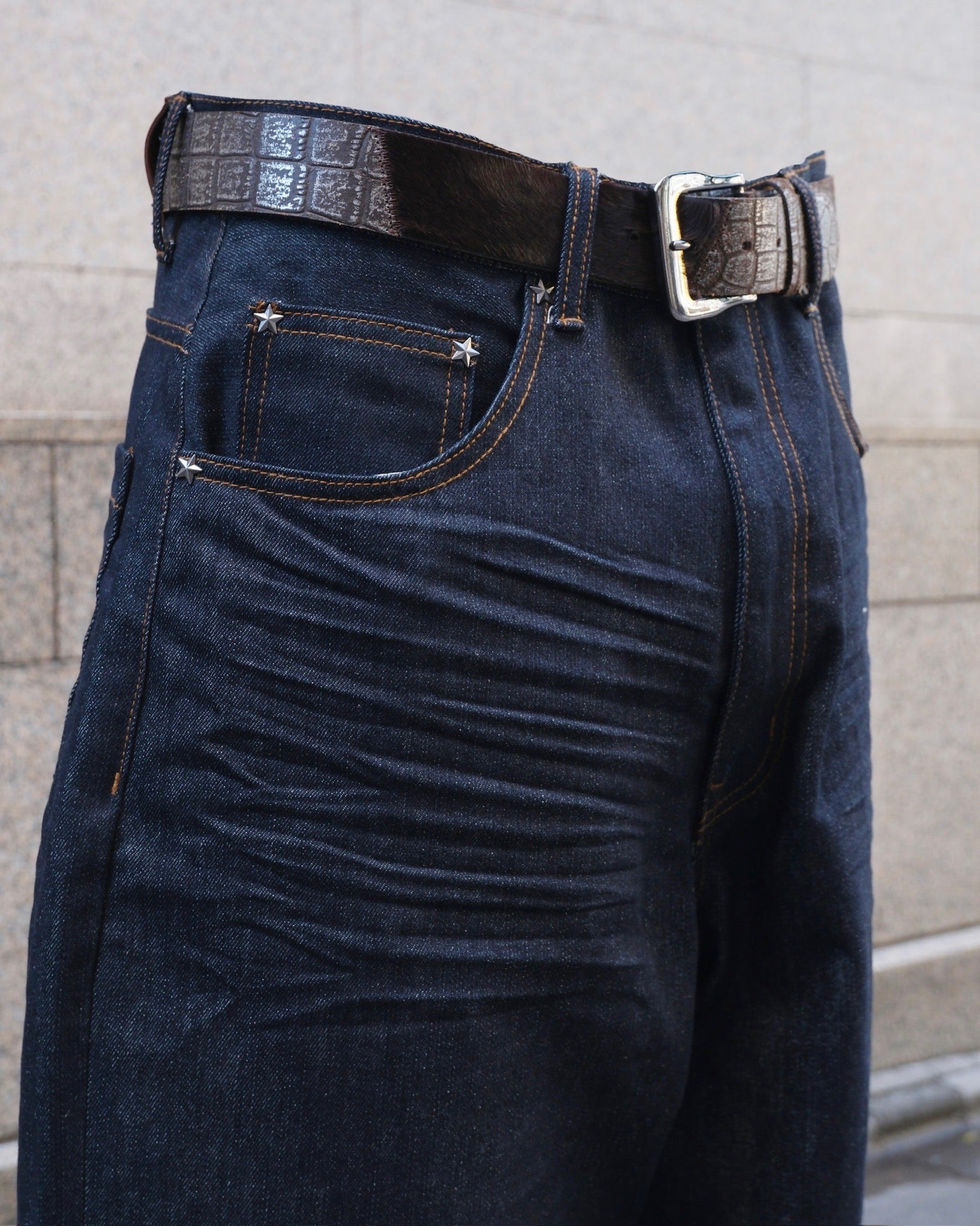 Baggy rigid denim – BELVET