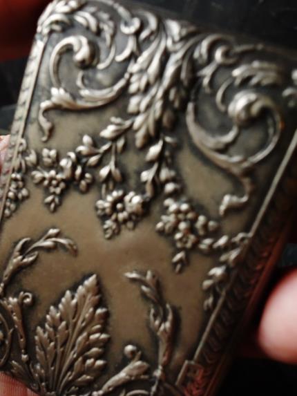 フランスアンティークアクセサリー 19世紀シガレットケース - 西洋